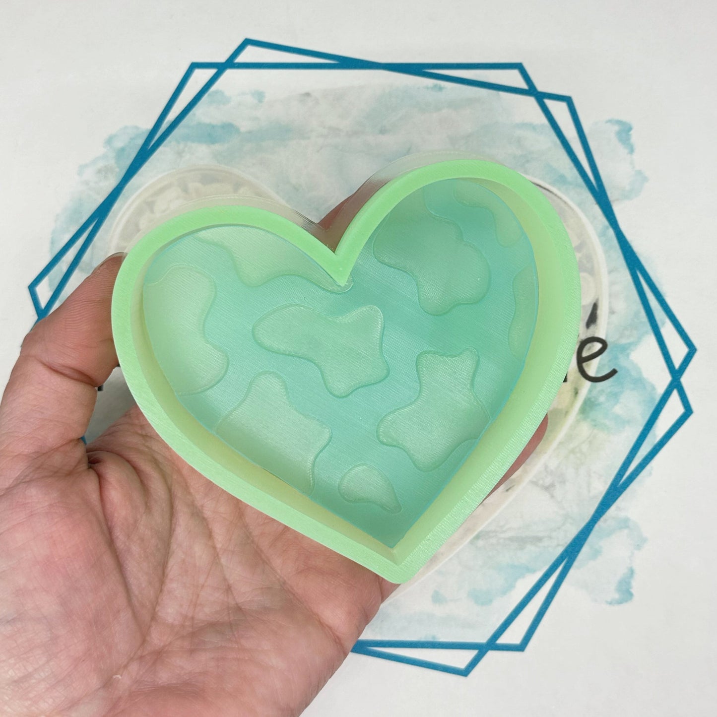 Heart Freshie Mold & Inserts
