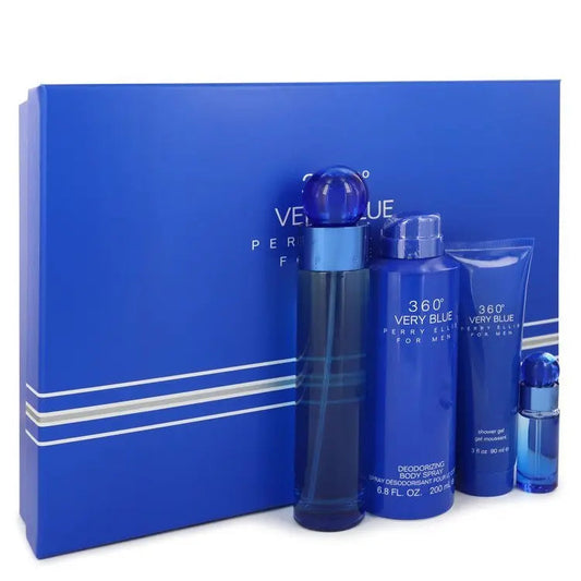 360 Very Blue Set 4p 3.4 oz M EDT