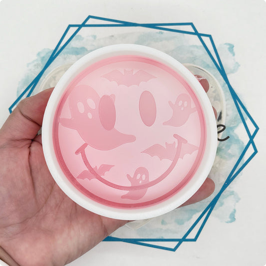 Halloween Smiley Face Freshie Mold