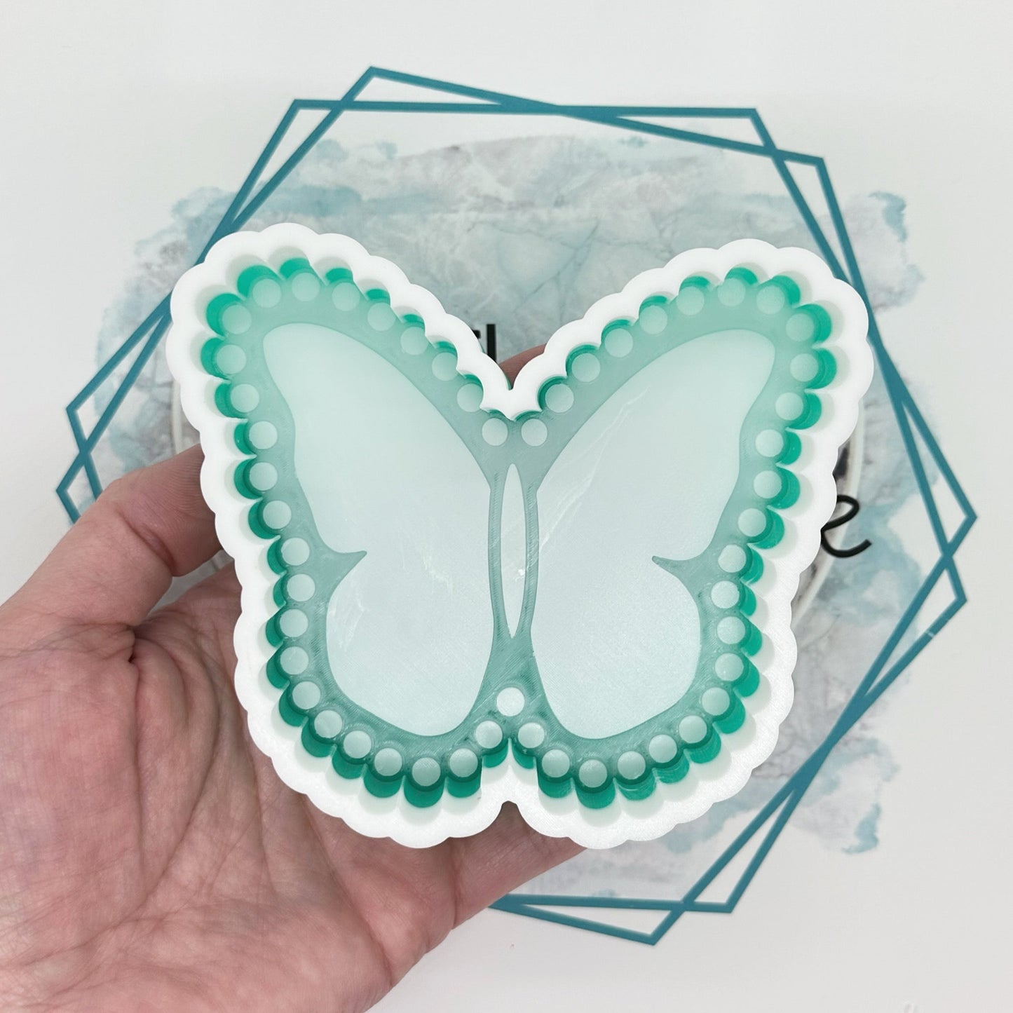 *NEW RELEASE* Turquoise Butterfly Freshie Mold