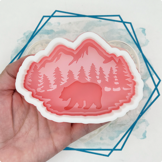 Smoky Mountains Freshie Mold