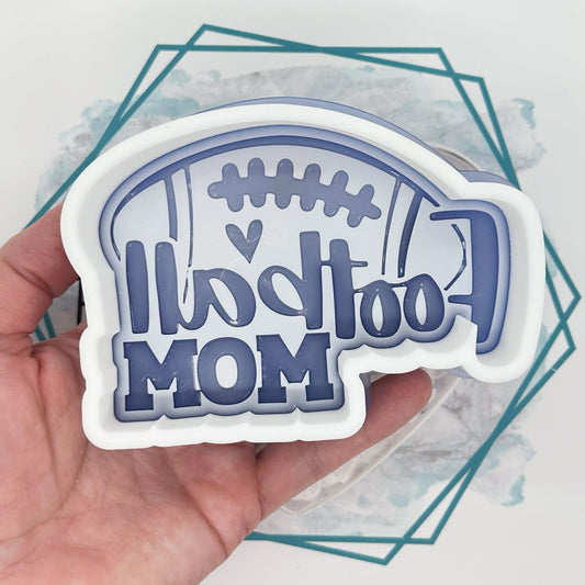 Football Mom Freshie Mold
