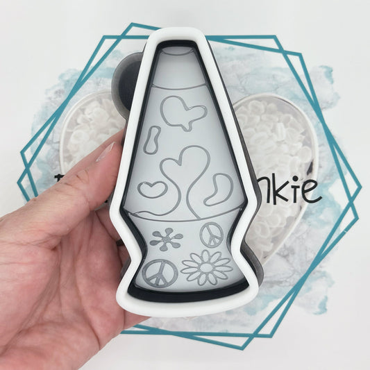 Retro Lava Lamp Freshie Mold