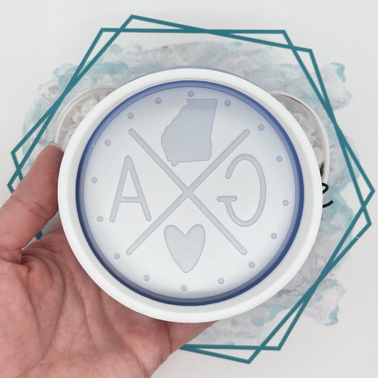 Georgia (Circle) Freshie Mold