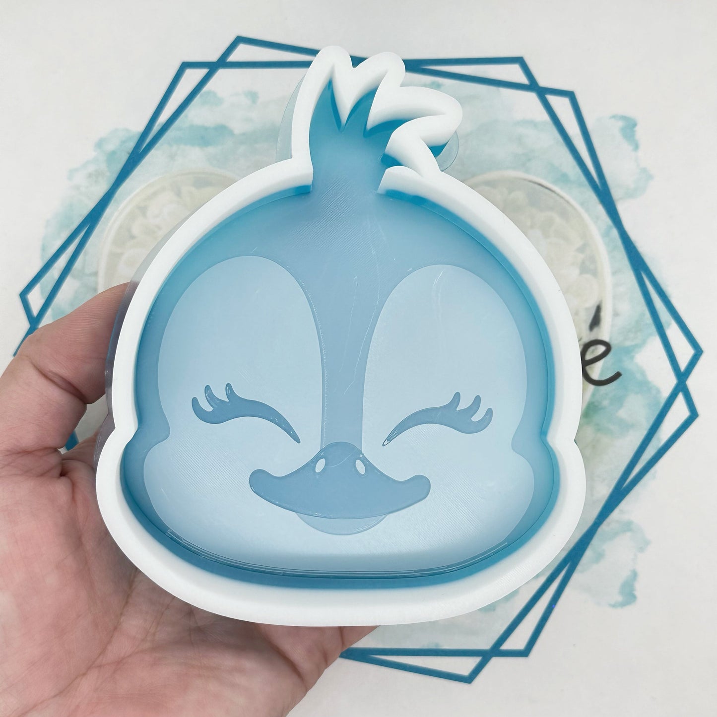 Penguin Face (For CC Beanies) Freshie Mold