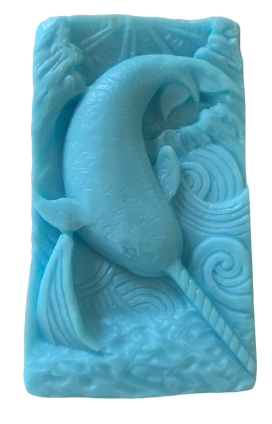 3D Narwhal Bar of Soap