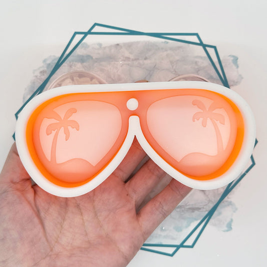 Beach Sunglasses Freshie Mold