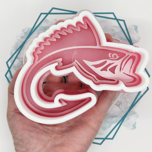 Bass Lure Freshie Mold