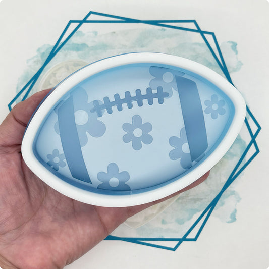 Retro Football Freshie Mold