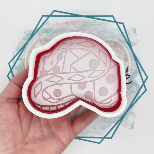*NEW RELEASE* Snake and DIce Freshie Mold