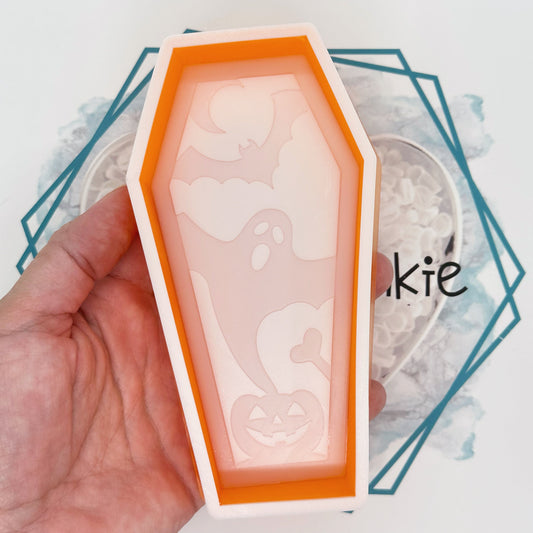Halloween Coffin Freshie Mold