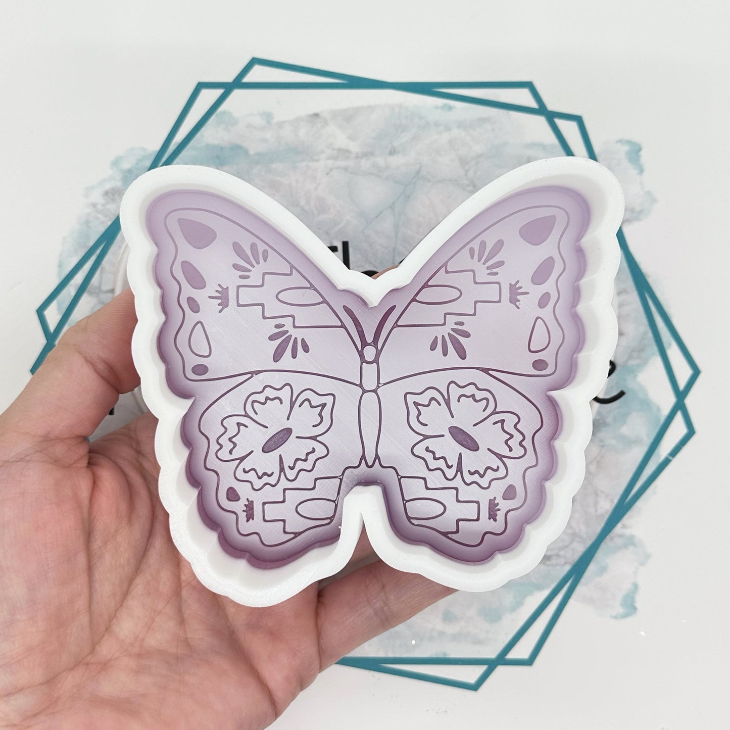 *NEW RELEASE* Tooled Butterfly Freshie Mold
