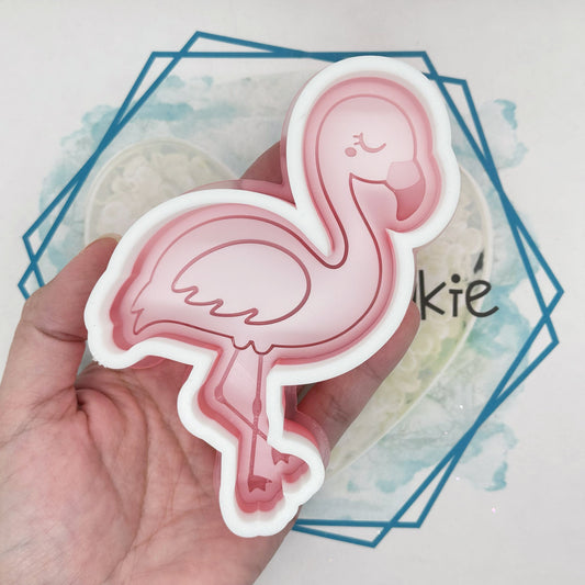 Flamingo Freshie Mold