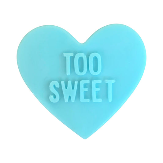 3D Large Valentine Heart"TOO SWEET"