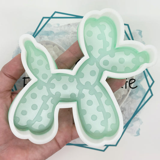 Polka Dot Balloon Dog Freshie Mold