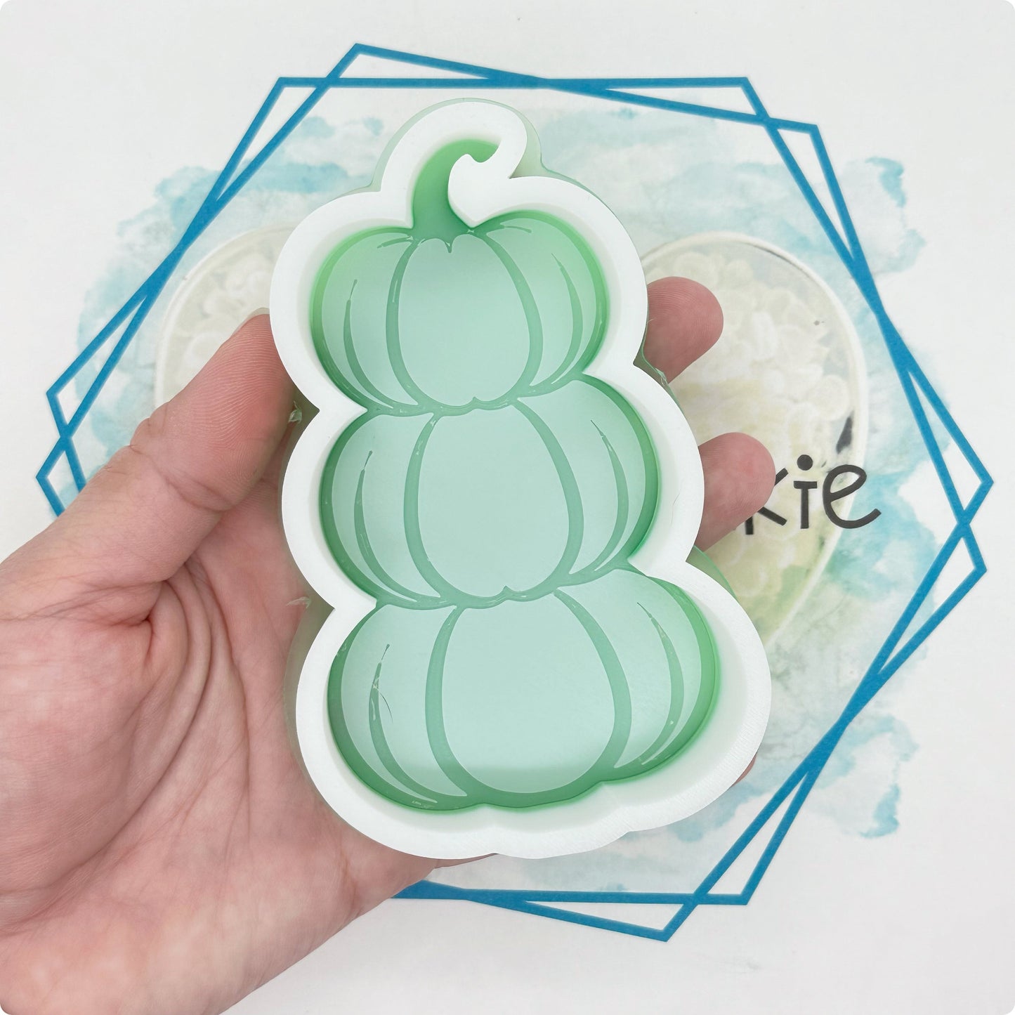 Pumpkin Stack Freshie Mold