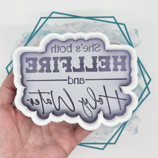 *NEW RELEASE* Hellfire and Holy Water Freshie Mold