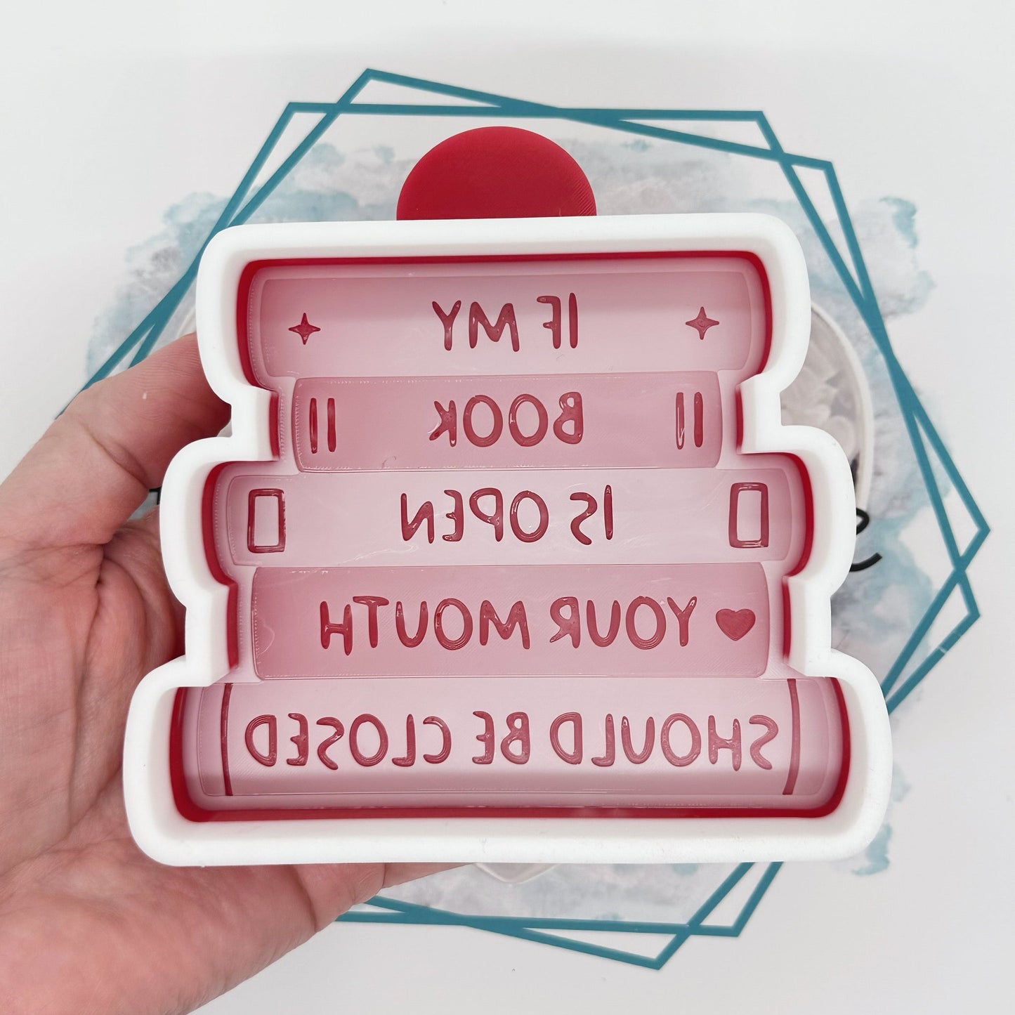 Book Lover Freshie Mold