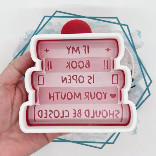 Book Lover Freshie Mold