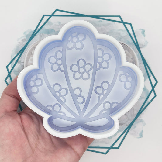*NEW RELEASE* Retro Flower Seashell Freshie Mold