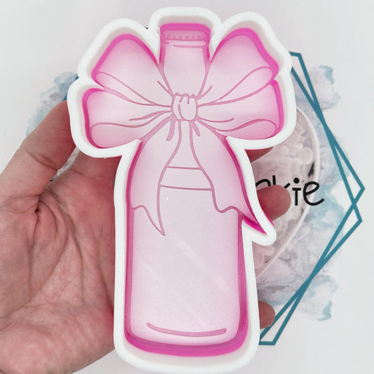*NEW RELEASE* Bottle with Bow Freshie Mold