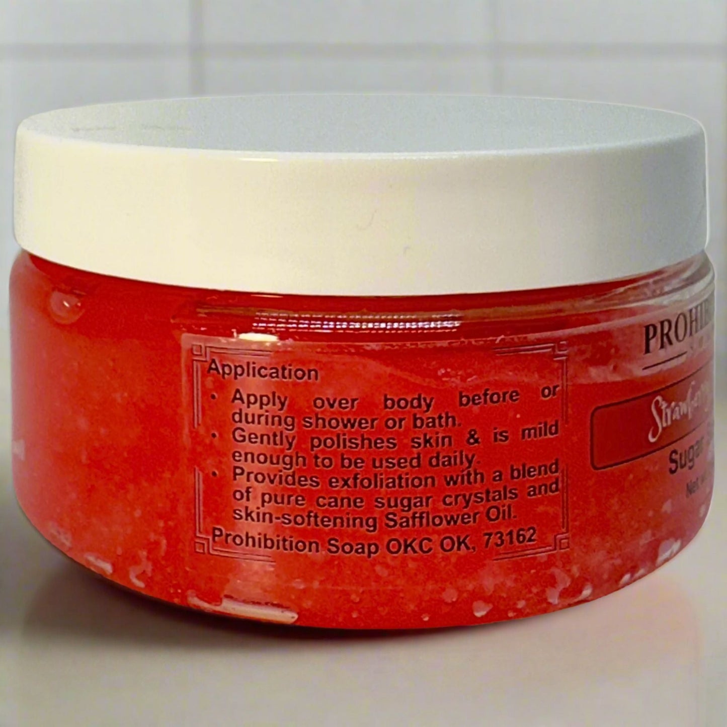Strawberry Martini Sugar Scrub