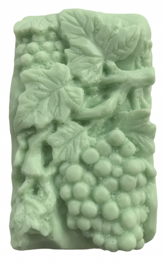 3D Cluster of Grapes Bar of Soap