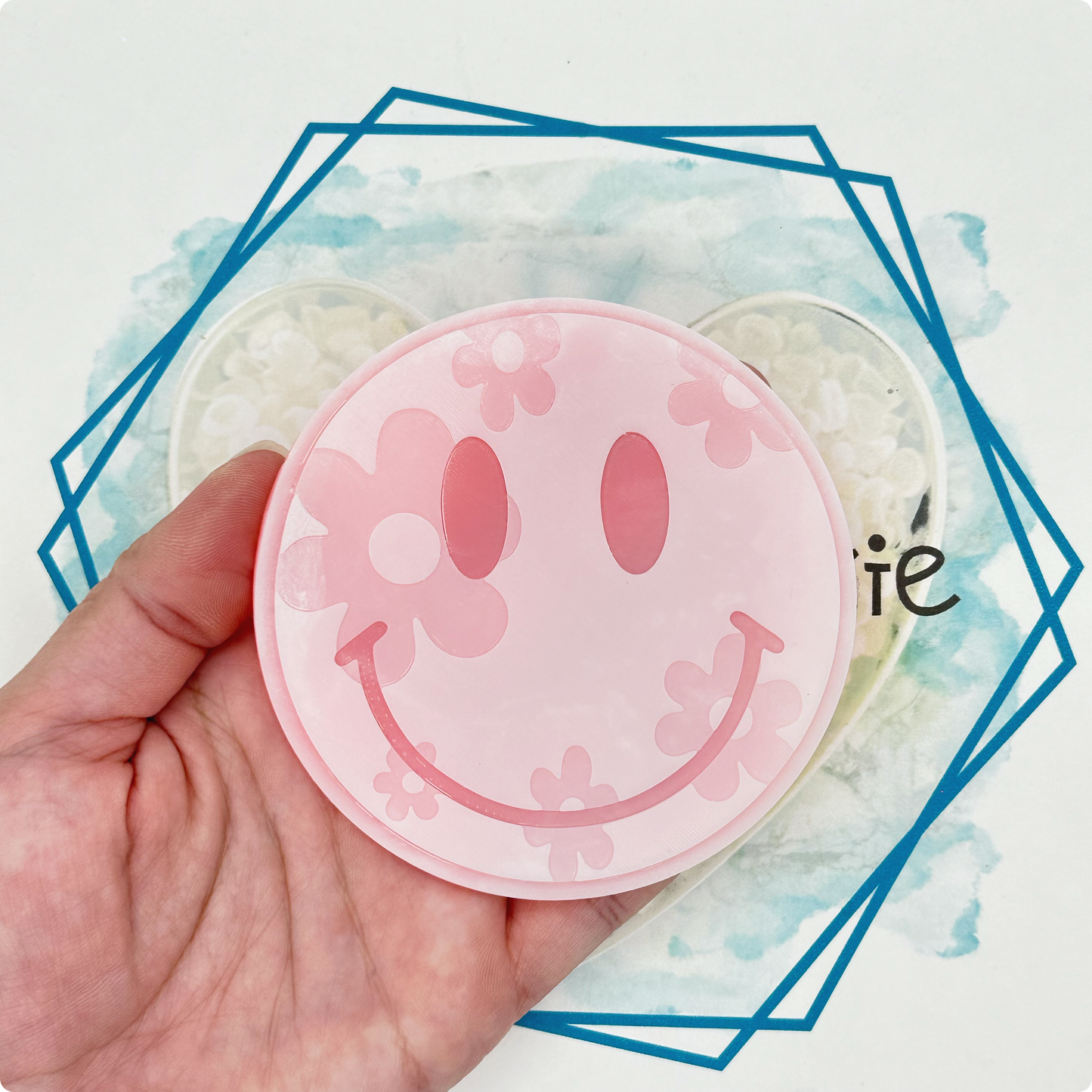 Everyday Smiley Inserts Freshie Mold (ORIGINAL DESIGN)
