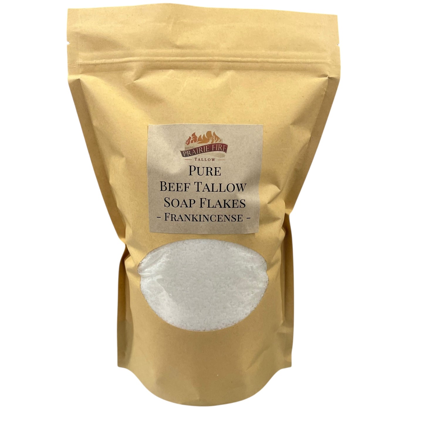 Pure Beef Tallow Soap Flakes - Made in USA - Grass Fed and Finished - Face, Body and Hair - Cleans, Moisturizes, Soothes, and Hydrates. Natural and Organic