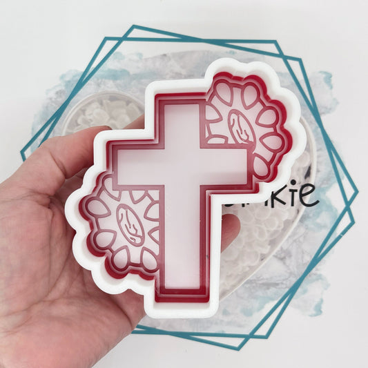 *NEW RELEASE* Cross with Concho Freshie Mold