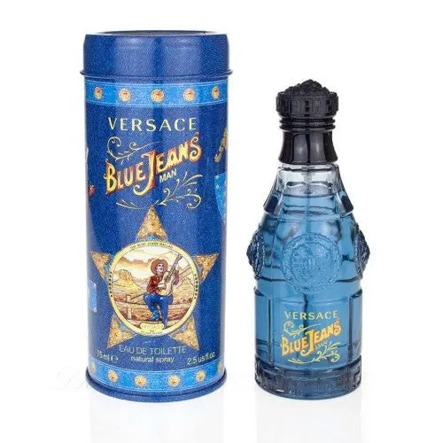 Blue Jeans By Versace For Men 2.5 oz EDT Spray