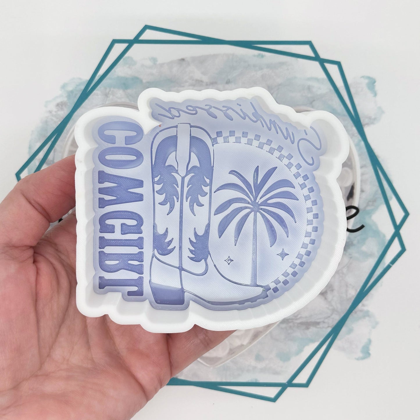 Sunkissed Cowgirl Freshie Mold