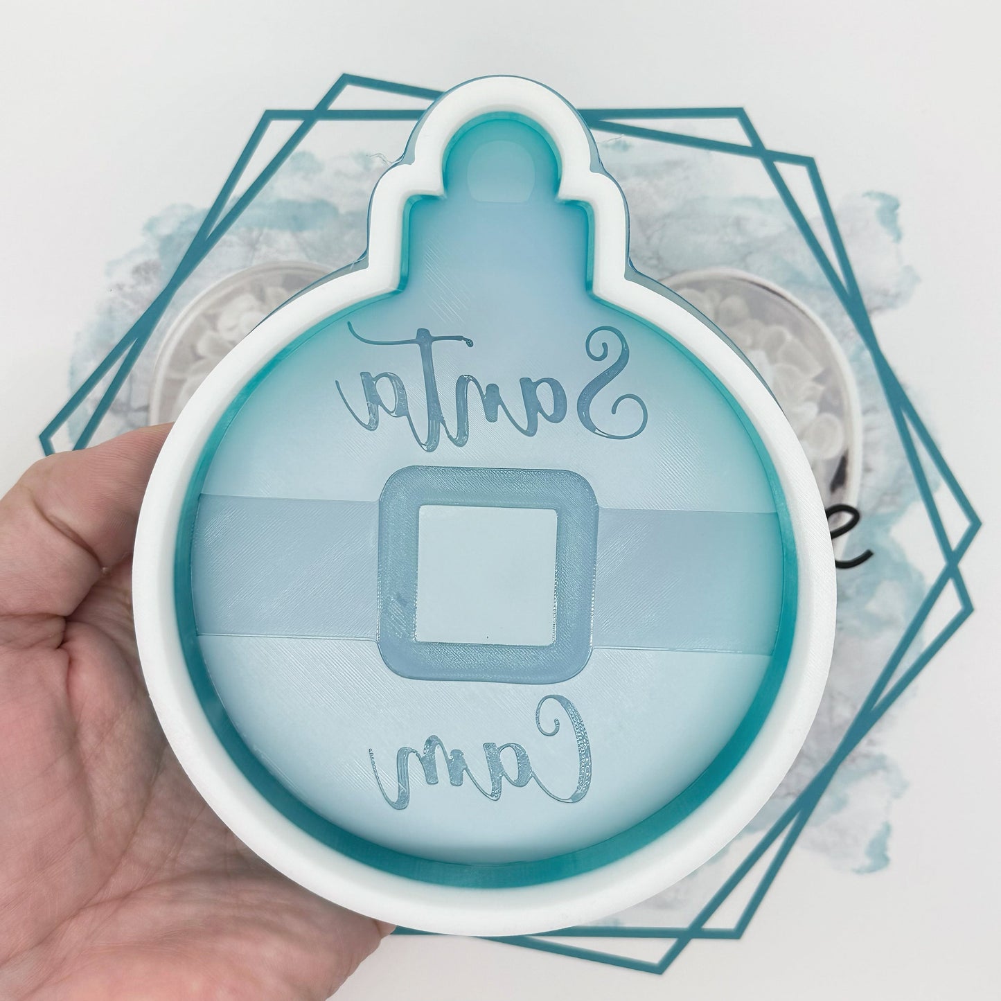 Christmas Cam Freshie Mold