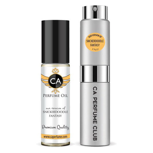 196-Snickerdoodle Fantasy Duo Set Fragrance Oil and Perfume Spray Bundle
