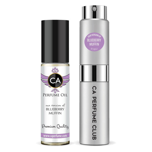 038- Blueberry Muffin Duo Set Fragrance Oil and Perfume Spray Bundle