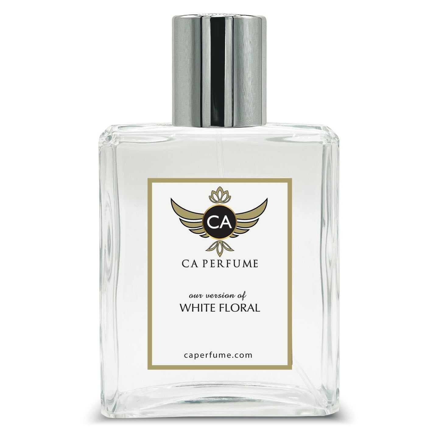 444- White Floral Perfume Spray