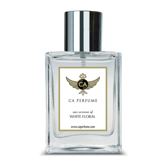 444- White Floral Perfume Spray