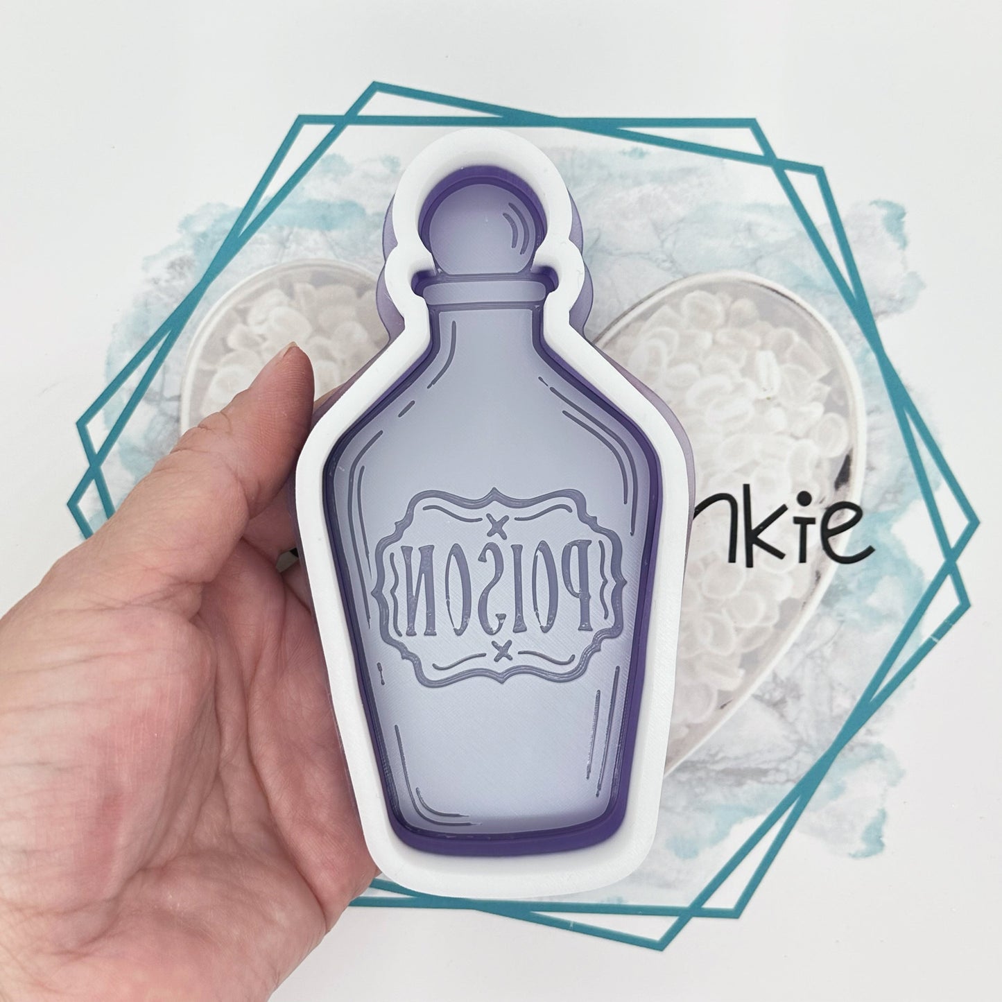 Poison Bottle Freshie Mold