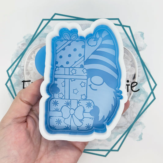 Gnome with Presents Freshie Mold