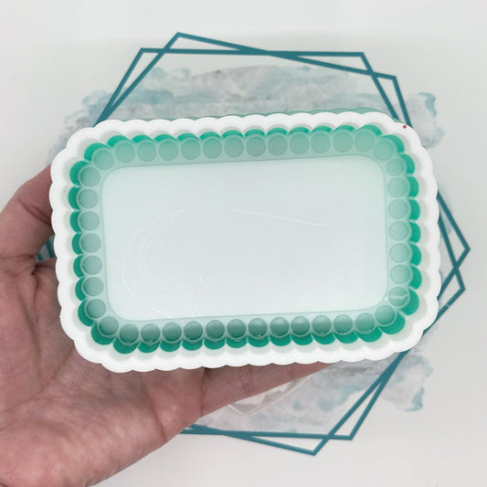 *NEW RELEASE* Turquoise Rectangle Frame Freshie Mold