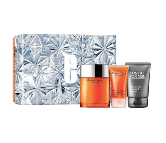Clinique Happy For Men 3 Piece Gift Set