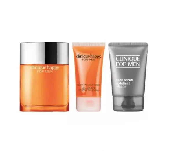 Clinique Happy For Men 3 Piece Gift Set