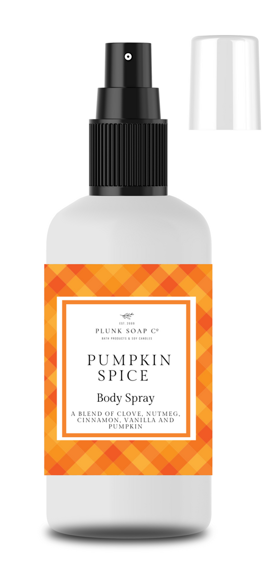 Pumpkin Spice Scented Body Spray