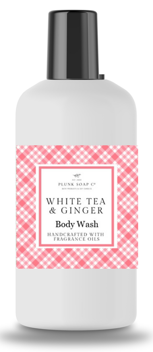 White Tea and Ginger Scented Body Wash