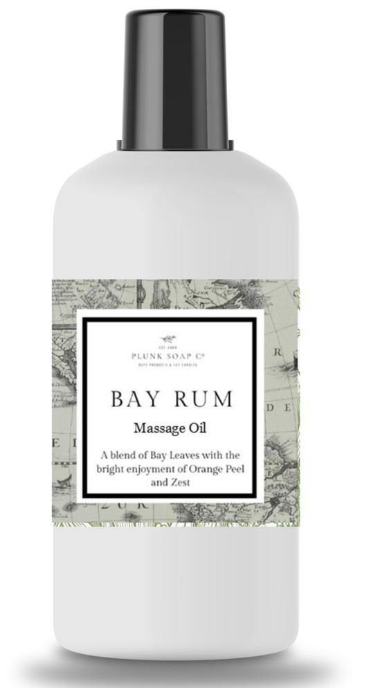 Bay Rum Scented Massage Oil