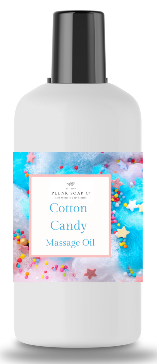 Cotton Candy Scented Massage Oil