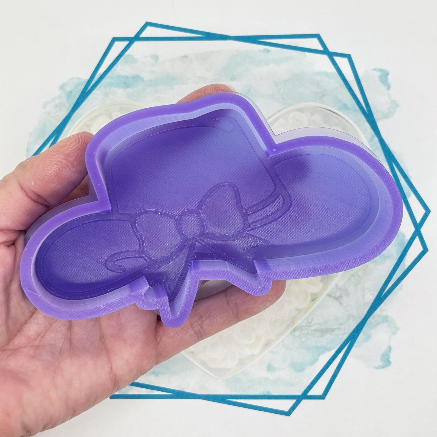 Coquette Cowgirl Hat Freshie Mold