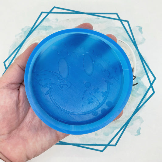 Eagles Smiley Face Freshie Mold (ORIGINAL DESIGN)