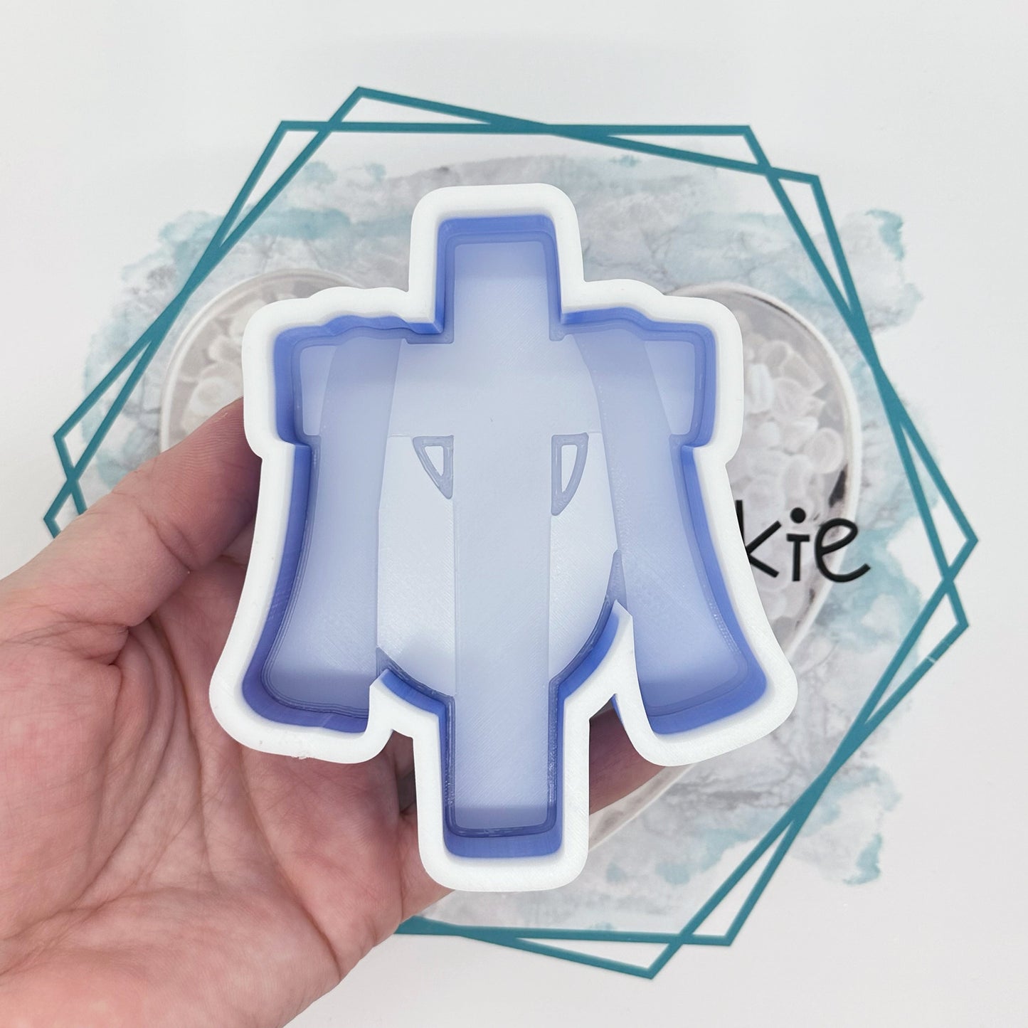 *NEW RELEASE* Cross with Draped Robe Freshie Mold