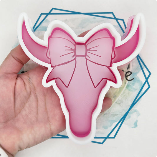 Coquette Bull Skull Mold